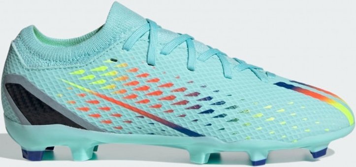 Adidas X Speedportal.3 GW8463 Bağcıklı Çivili Krampon Turkuaz