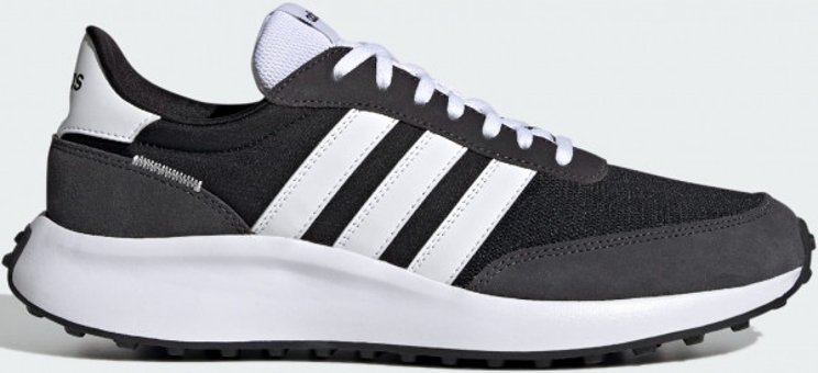 Adidas Run 70S Lifestyle GX3090 Bağcıklı Erkek Koşu Ayakkabısı Siyah