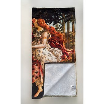 Wallhang Venüs'ün Doğuşu Pamuklu Plaj Havlusu Bej Krem