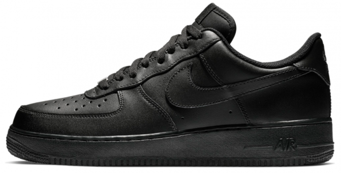 Nike Air Force 1 '07 SP21 CW2288-001 Bağcıklı Erkek Günlük Ayakkabı Siyah