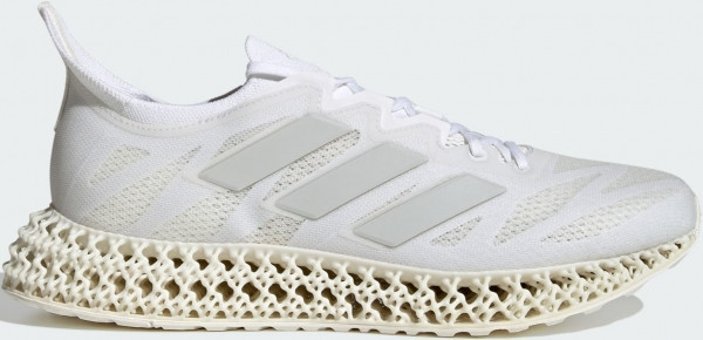 Adidas 4DFWD 3 IG8987 Ortopedik Bağcıklı Erkek Koşu Ayakkabısı Beyaz