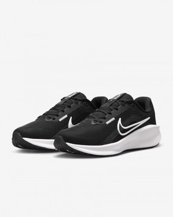 Nike Downshifter 13 FD6476-001 Bağcıklı Kadın Koşu Ayakkabısı Siyah