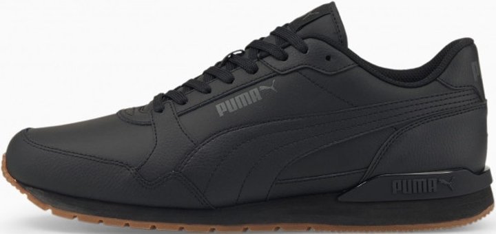 Puma ST Runner V3 L 384855-04 Ortopedik Bağcıklı Eva Unisex Günlük Ayakkabı Siyah