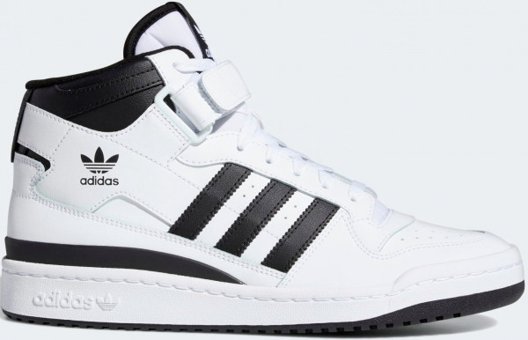 Adidas Forum Mid FY7939 Bilekli Bağcıklı-Cırtlı Erkek Günlük Ayakkabı Beyaz