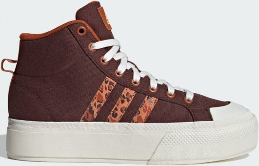 Adidas Bravada 2.0 Mid Platform IH7297 Bilekli Bağcıklı Kadın Günlük Ayakkabı Bordo