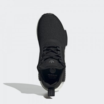 Adidas NMD_R1 Refined H02333 Ortopedik Bağcıklı Erkek Çocuk Günlük Ayakkabı Siyah