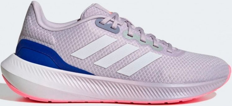 Adidas Runfalcon 3 HQ1474 Ortopedik Bağcıklı Kadın Koşu Ayakkabısı Lila