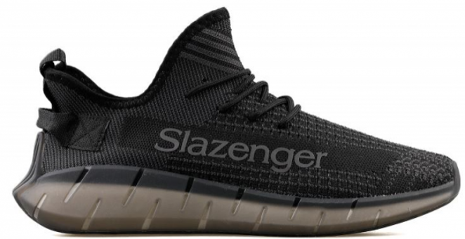 Slazenger Dark Tranner SA11RE471-500 Bağcıklı Erkek Günlük Ayakkabı Siyah