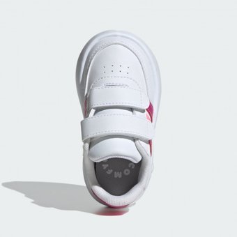 Adidas Breaknet 2.0 ID5279 Ortopedik Cırtlı Eva Kız Çocuk Günlük Ayakkabı Beyaz