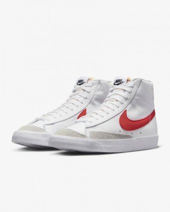 Nike Blazer Mid '77' Vintage BQ6806-122 Bağcıklı Erkek Günlük Ayakkabı Beyaz