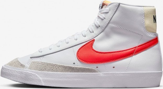 Nike Blazer Mid '77' Vintage BQ6806-122 Bağcıklı Erkek Günlük Ayakkabı Beyaz