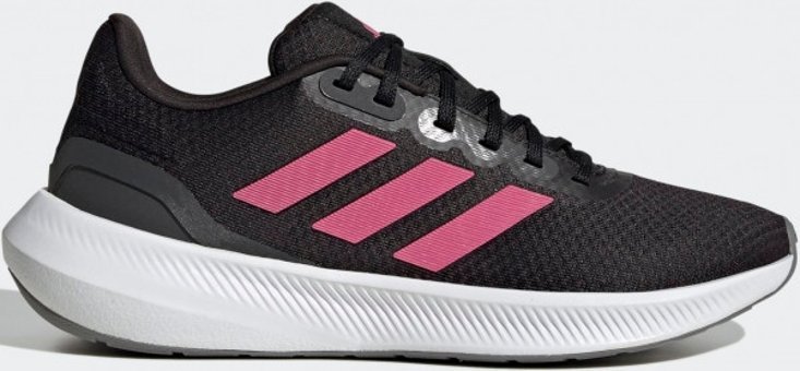 Adidas Runfalcon 3 HP7560 Ortopedik Bağcıklı Kadın Koşu Ayakkabısı Siyah