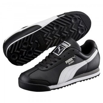 Puma Roma Basic 354259-01 Bağcıklı Unisex Günlük Ayakkabı Siyah