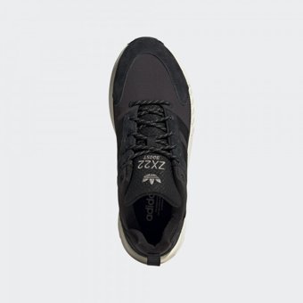 Adidas ZX 22 Boost GX7009 Ortopedik Bağcıklı Erkek Günlük Ayakkabı Siyah