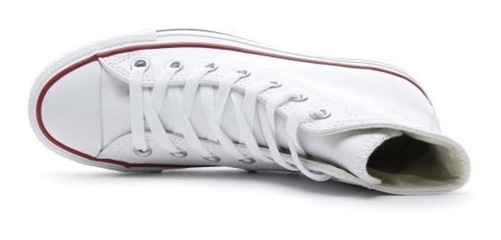 Converse Chuck Taylor HI 132169C-100 Bağcıklı Unisex Günlük Ayakkabı Beyaz