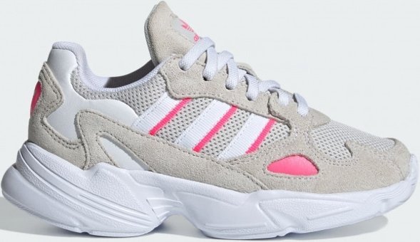 Adidas Falcon IF8588 Ortopedik Bağcıklı Kız Çocuk Günlük Ayakkabı Bej