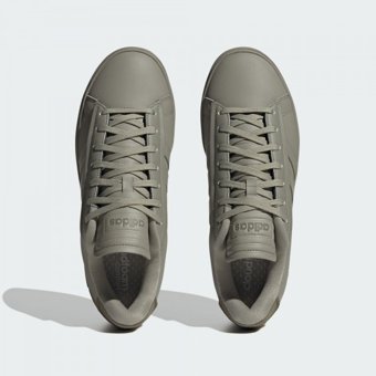 Adidas Grand Court Alpha IG0657 Ortopedik Bağcıklı Erkek Günlük Ayakkabı Gri