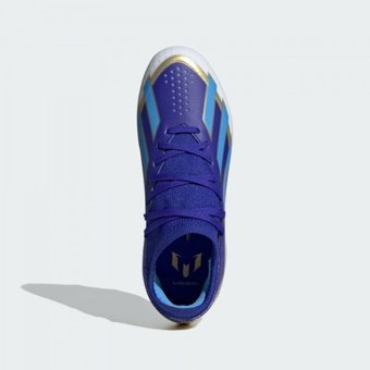 Adidas X Crazyfast Messi League ID0714 Bağcıklı Çivili Krampon Mavi
