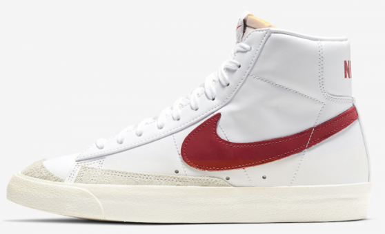 Nike Blazer Mid 77 Vintage BQ6806-102 Bağcıklı Unisex Basketbol Ayakkabısı Beyaz
