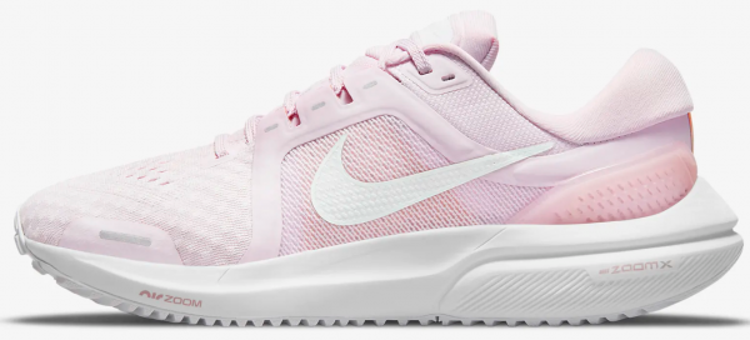 Nike Air Zoom Vomero 16 DA7698-600 Ortopedik Bağcıklı Kadın Koşu Ayakkabısı Pembe