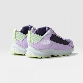The North Face Fastpack NF0A5LXGIHF1 Ortopedik Su Geçirmez Bağcıklı Kız Çocuk Trekking Ayakkabısı Lila