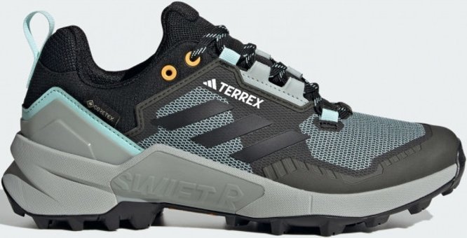Adidas Terrex Swift R3 Gore-Tex IF2403 Ortopedik Su Geçirmez Bağcıklı Kadın Yürüyüş Ayakkabısı Siyah