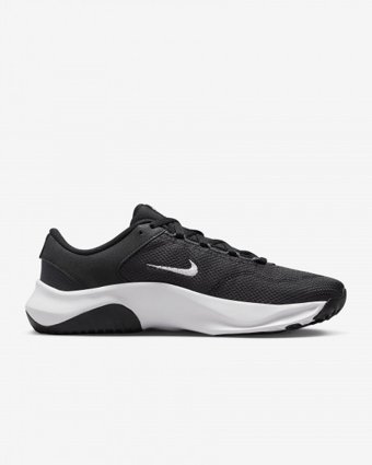 Nike Legend Essential 3 Next DM1119-001 Bağcıklı Kadın Antrenman Ayakkabısı Siyah