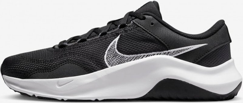 Nike Legend Essential 3 Next DM1119-001 Bağcıklı Kadın Antrenman Ayakkabısı Siyah