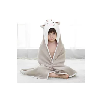 Wonderland Giyilebilir 80x80 cm Polyester Çocuk Plaj Havlusu Yeşil
