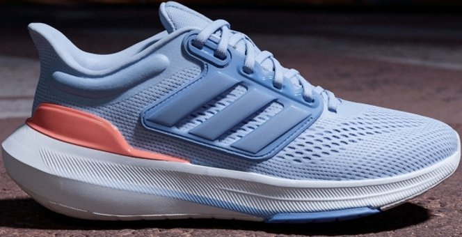 Adidas Ultrabounce HP5783 Ortopedik Bağcıklı Kadın Koşu Ayakkabısı Mavi