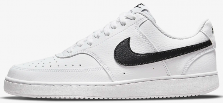Nike Court Vision Low Next Nature DH3158-101 Bağcıklı Kadın Günlük Ayakkabı Beyaz