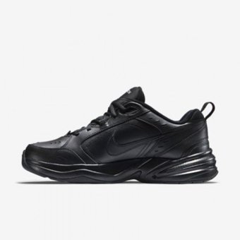 Nike Air Monarch IV 415445-001 Ortopedik Bağcıklı Erkek Antrenman Ayakkabısı Siyah