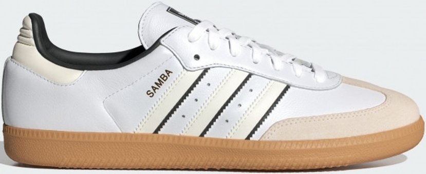 Adidas Samba OG ID1480 Bağcıklı Erkek Günlük Ayakkabı Beyaz