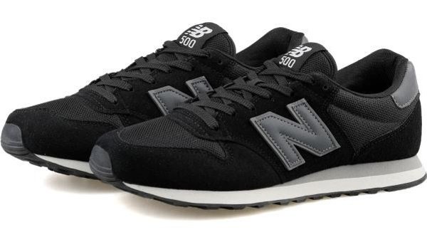 New Balance 500 GM500BBS Bağcıklı Erkek Koşu Ayakkabısı Siyah