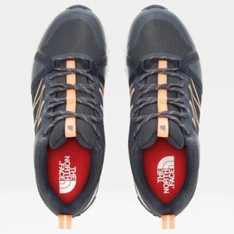 The North Face Litewave Fastpack II NF0A4PF4MZ61 Ortopedik Su Geçirmez Bağcıklı Kadın Günlük Ayakkabı Lacivert