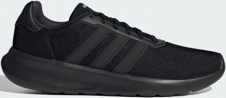Adidas Lite Racer 3.0 GW7954 Ortopedik Bağcıklı Erkek Yürüyüş Ayakkabısı Siyah