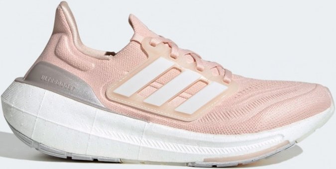 Adidas Ultraboost Light HQ8600 Ortopedik Bağcıklı Kadın Koşu Ayakkabısı Pembe