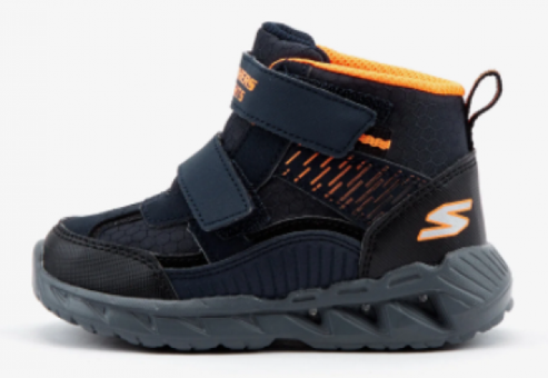 Skechers Magna Lights 401504N-NVBK Cırtlı Erkek Çocuk Günlük Ayakkabı Lacivert