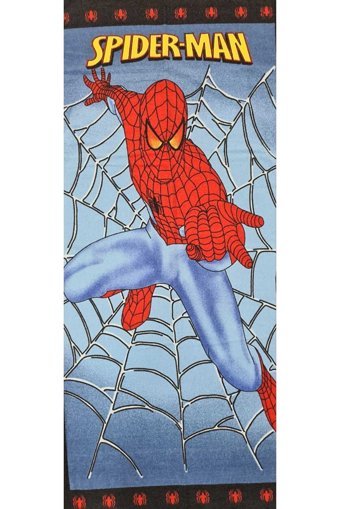 Dyf Textıle Spiderman Spiderman Pamuklu Çocuk Plaj Havlusu Çok Renkli