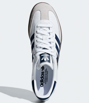 Adidas Samba OG B75681 Bağcıklı Unisex Günlük Ayakkabı Beyaz