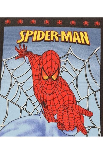 Dyf Textıle Spiderman Spiderman Pamuklu Çocuk Plaj Havlusu Çok Renkli