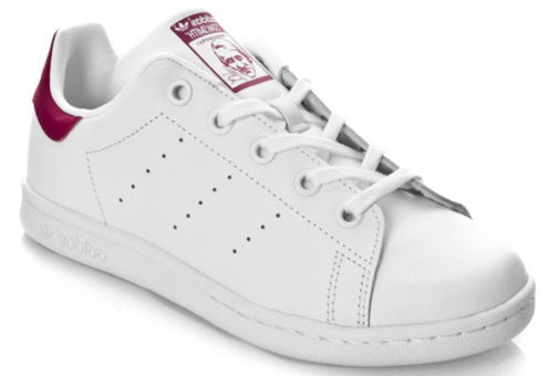 Adidas Stan Smith BA8377 Bağcıklı Kız Çocuk Günlük Ayakkabı Beyaz