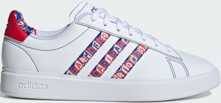Adidas Grand Court 2.0 IE8509 Ortopedik Bağcıklı Kadın Günlük Ayakkabı Beyaz