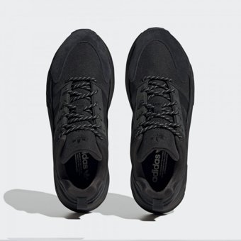 Adidas ZX 22 Boost HQ8678 Ortopedik Bağcıklı Erkek Günlük Ayakkabı Siyah