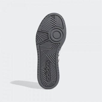 Adidas Hoops 3.0 GW3038 Ortopedik Bağcıklı Kadın Günlük Ayakkabı Siyah