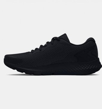Under Armour Charged Rogue 3 3024888-003 Bağcıklı Kadın Koşu Ayakkabısı Siyah