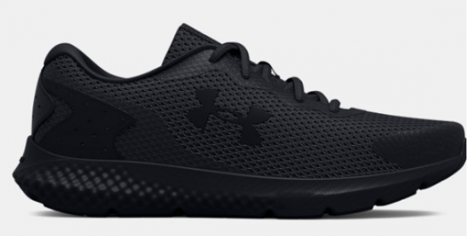 Under Armour Charged Rogue 3 3024888-003 Bağcıklı Kadın Koşu Ayakkabısı Siyah