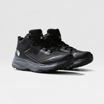 The North Face Vectiv Exploris II NF0A7W6ANY71 Ortopedik Su Geçirmez Bağcıklı Erkek Trekking Ayakkabısı Siyah