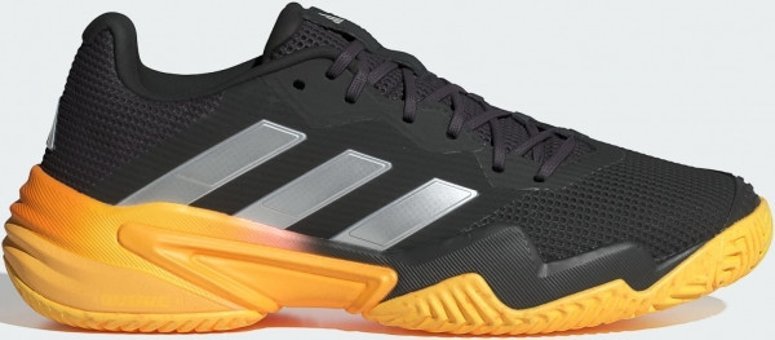 Adidas Barricade 13 IF0467 Ortopedik Bağcıklı Adiwear Erkek Tenis Ayakkabısı Siyah