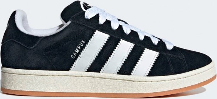 Adidas Campus 00S HQ8708 Bağcıklı Erkek Günlük Ayakkabı Siyah